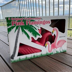 NEW Original Featherstone Pink Flamingos set of 2
